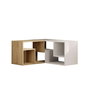 Hanah Home Soporte para TV Glis - Roble Zafiro y Blanco